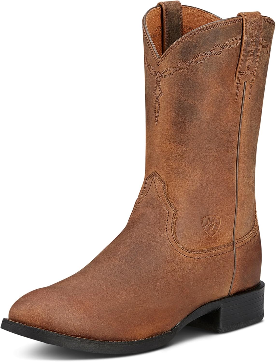 

Мужские вестерн-ботинки ARIAT Heritage Roper, коричневый
