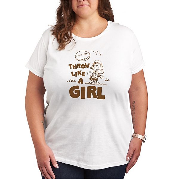 

Футболка с принтом Peanuts Peppermint Patty, plus size Licensed Character, White, Белый, Футболка с принтом Peanuts Peppermint Patty, plus size Licensed Character, White