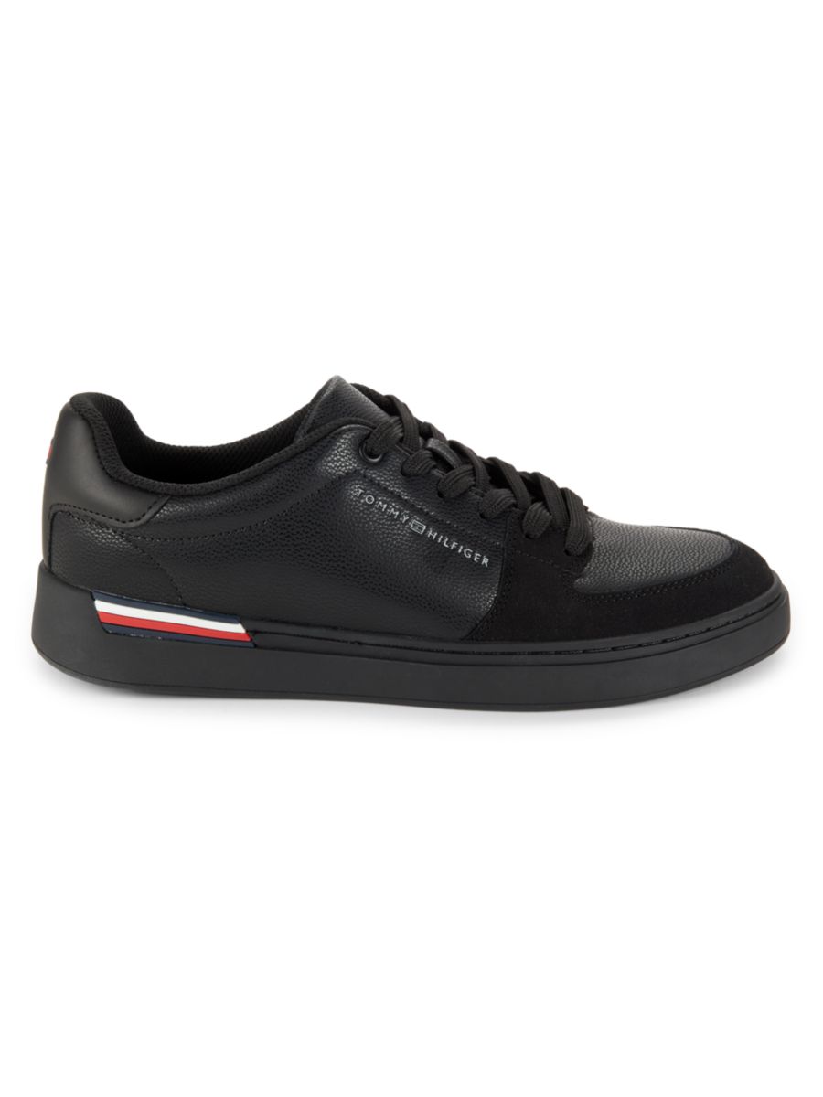 

Низкие кроссовки с логотипом Jorian Tommy Hilfiger, черный
