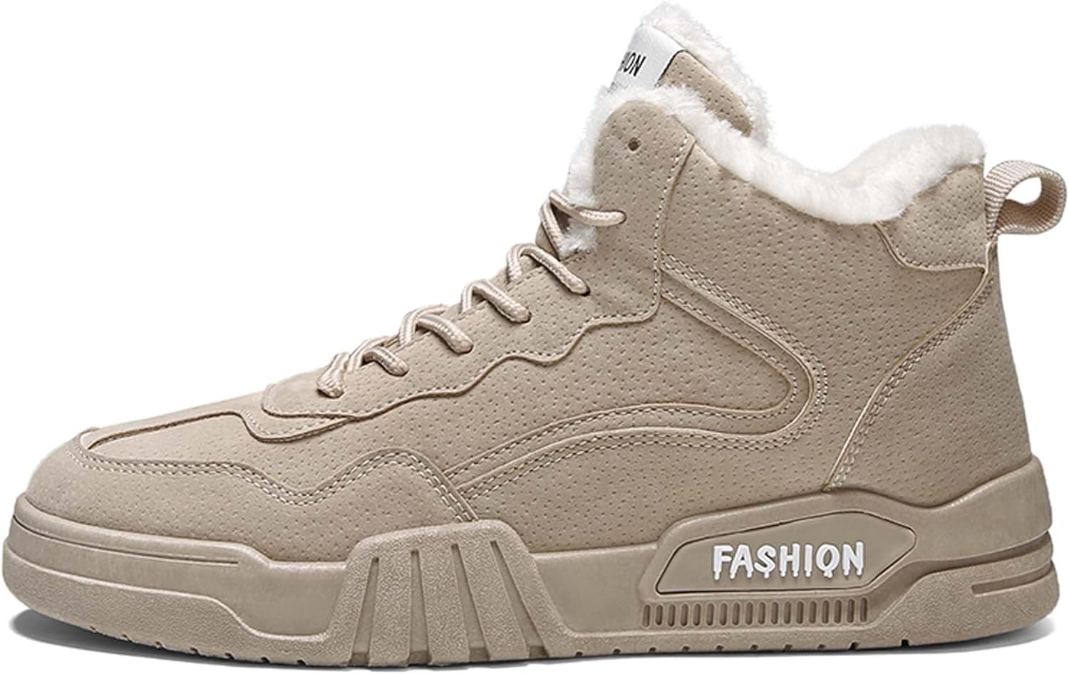 

Зимние удобные снежные ботинки, уличная противоскользящая обувь для походов, подходящая для кемпинга, походов с рюкзаками и горных дорог Generic, хаки