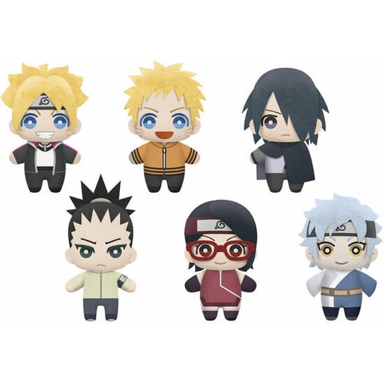 

Expositor 9 Peluches Tomonui Naruto Next Generations Boruto 12Cm Banpresto