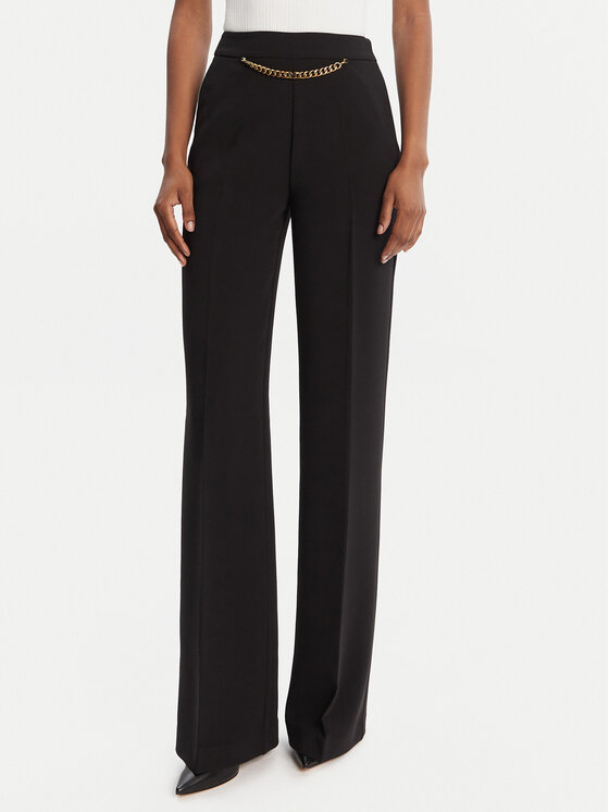 

Брюки из ткани regular fit 5YGB01 7357A Marciano Guess, чёрный