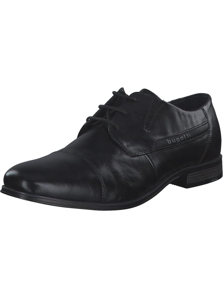 

Туфли на шнуровке Bugatti, черный