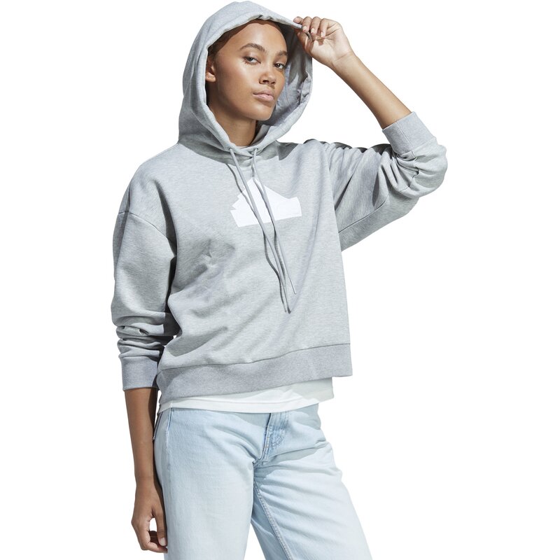 Hooded sweatshirt w fi bos hoodie Adidas, цвет mgreyh — фото 4