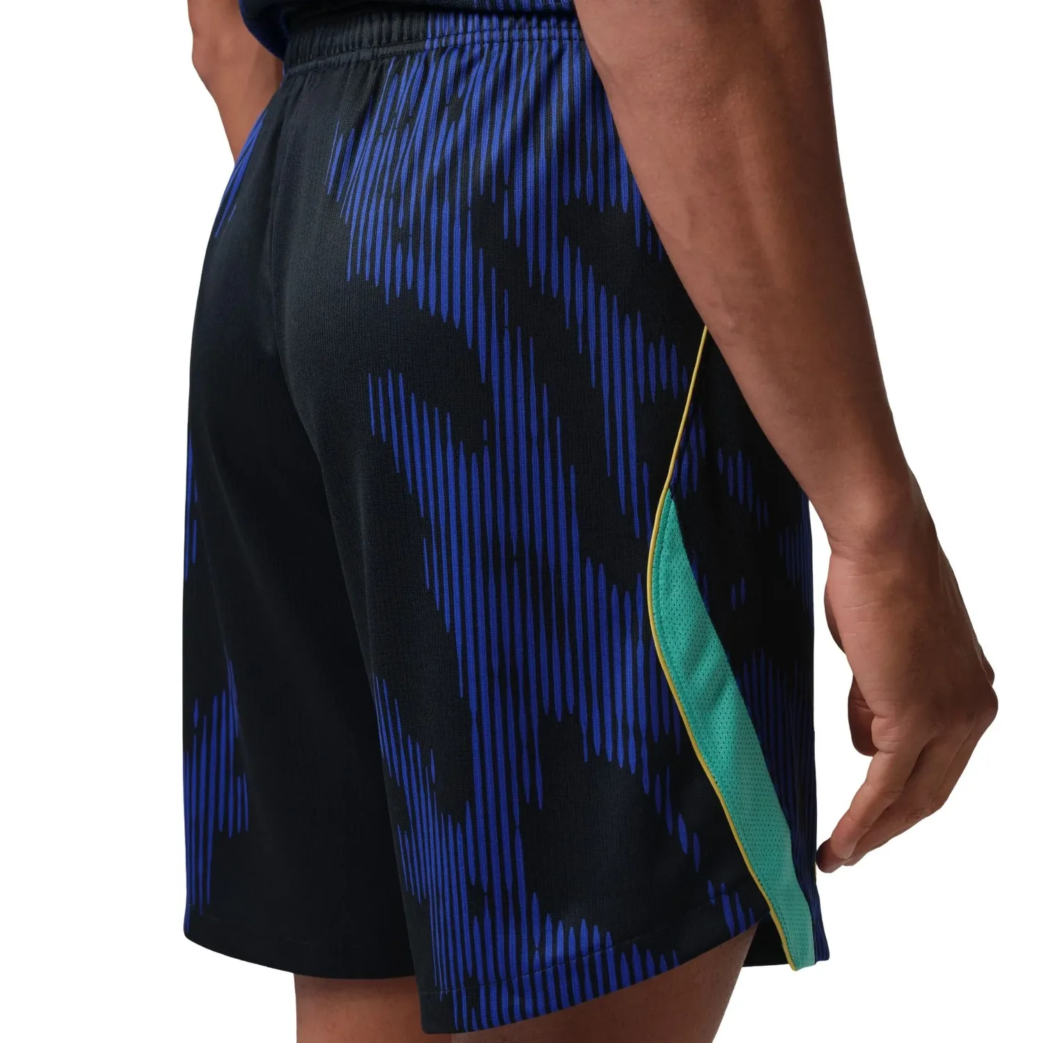 Футбольные шорты Air Jordan Brazil 2026 Stadium Away Dri-Fit Soccer Replica Shorts 'Royal Black' — фото 2