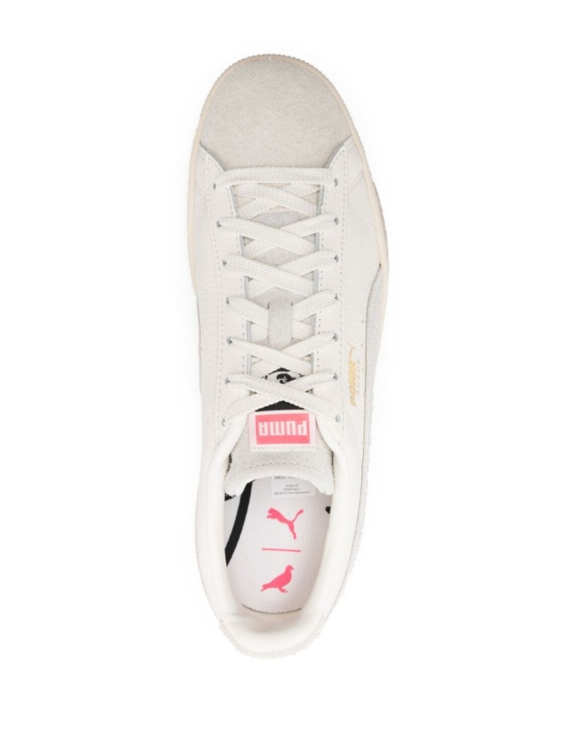 PUMA кроссовки Suede Year of the Dragon из коллаборации со Staple, нейтральный цвет — фото 4