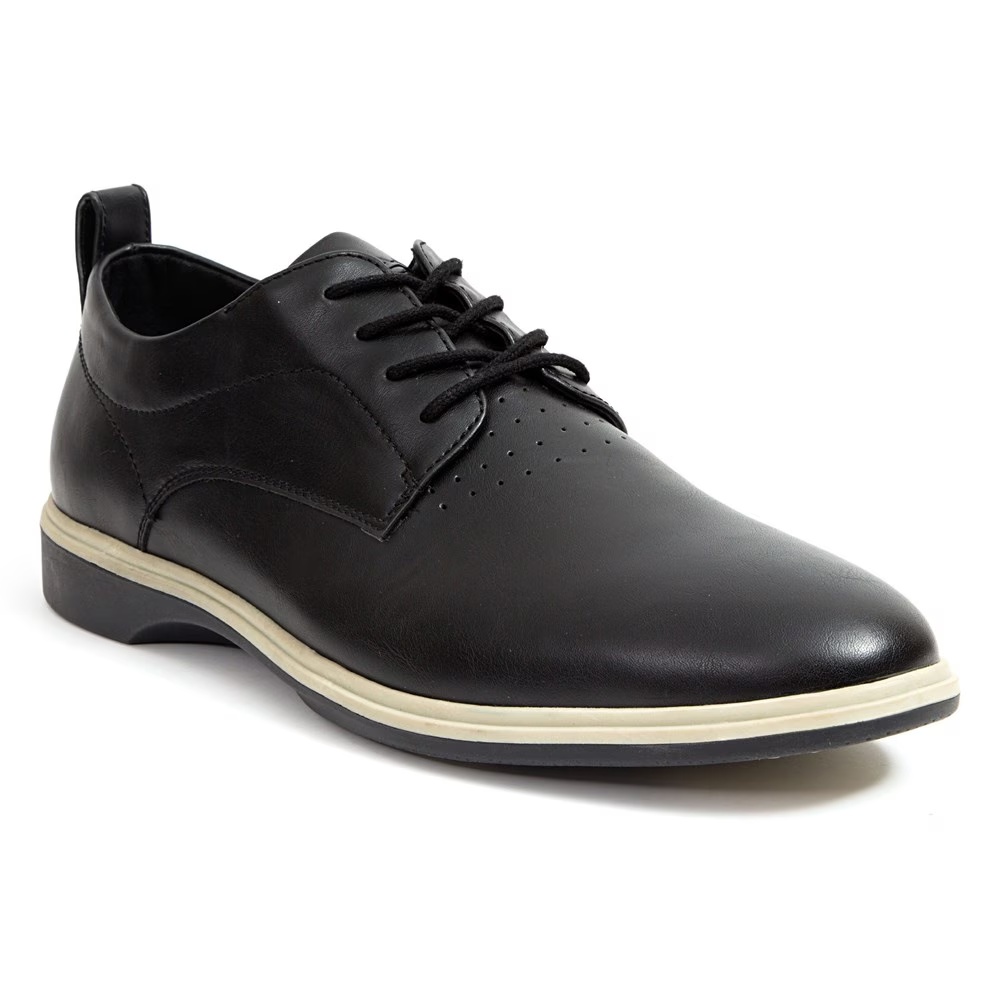 

Lisbon plain toe oxford Deer Stags, черный/серый искусственная кожа