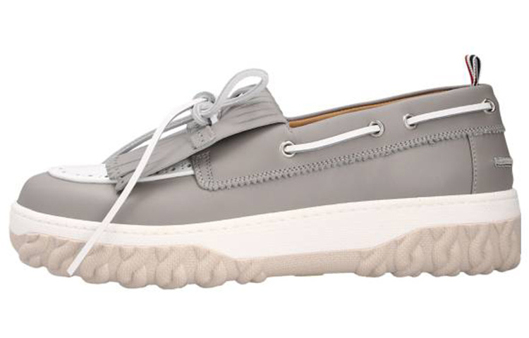 

· Лоферы мужские серые THOM BROWNE, Original Shoe Box Included