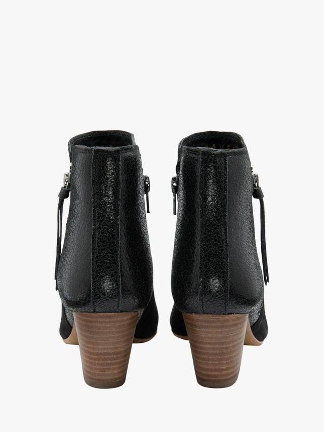 Ботинки Tay Suede на каблуке с высоким голенищем Ravel, Black — фото 3