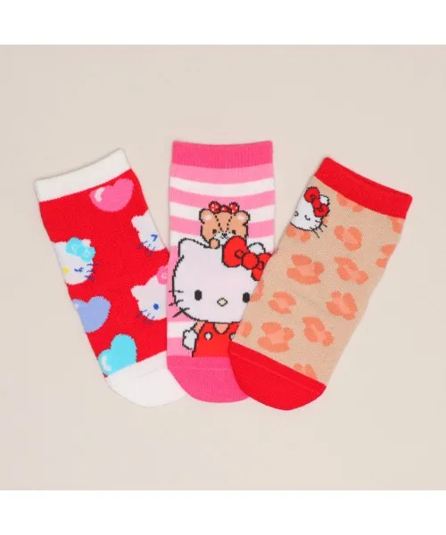 Носки Sanrio Крю-сокс набор 3 пары 10-13см разноцветные