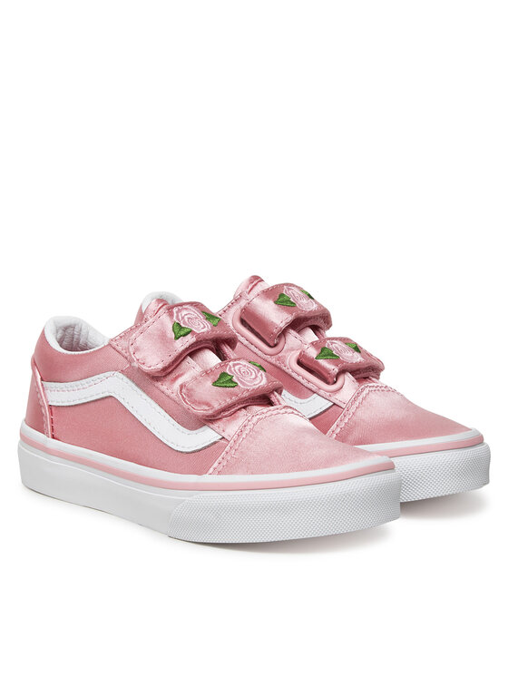 Тканевые кроссовки Old Skool V VN000CYDBJ11 Vans, розовый — фото 2