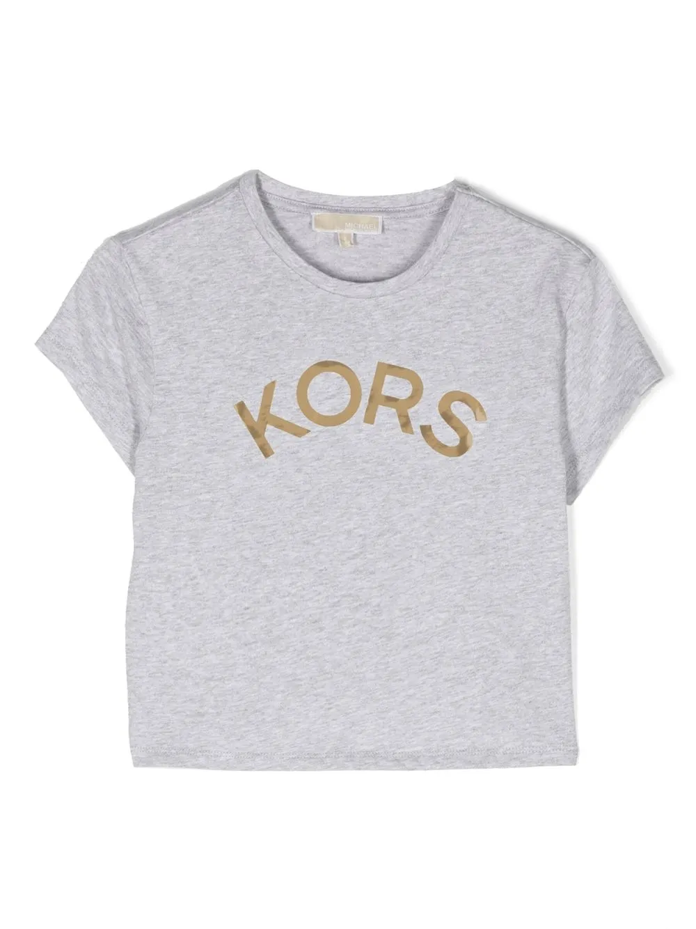 

Футболка с логотипом Michael Kors Kids, серый
