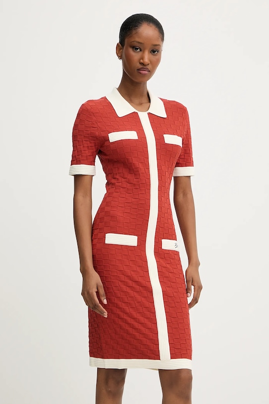 

Платье Karl Lagerfeld, оранжевый