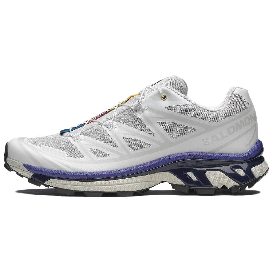 

SALOMON XT 6 Амортизирующие легкие низкие повседневные трейловые беговые для городских поездок беговые кроссовки Unisex White
