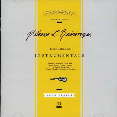 

CD диск Reininger, Blaine: Instrumentals