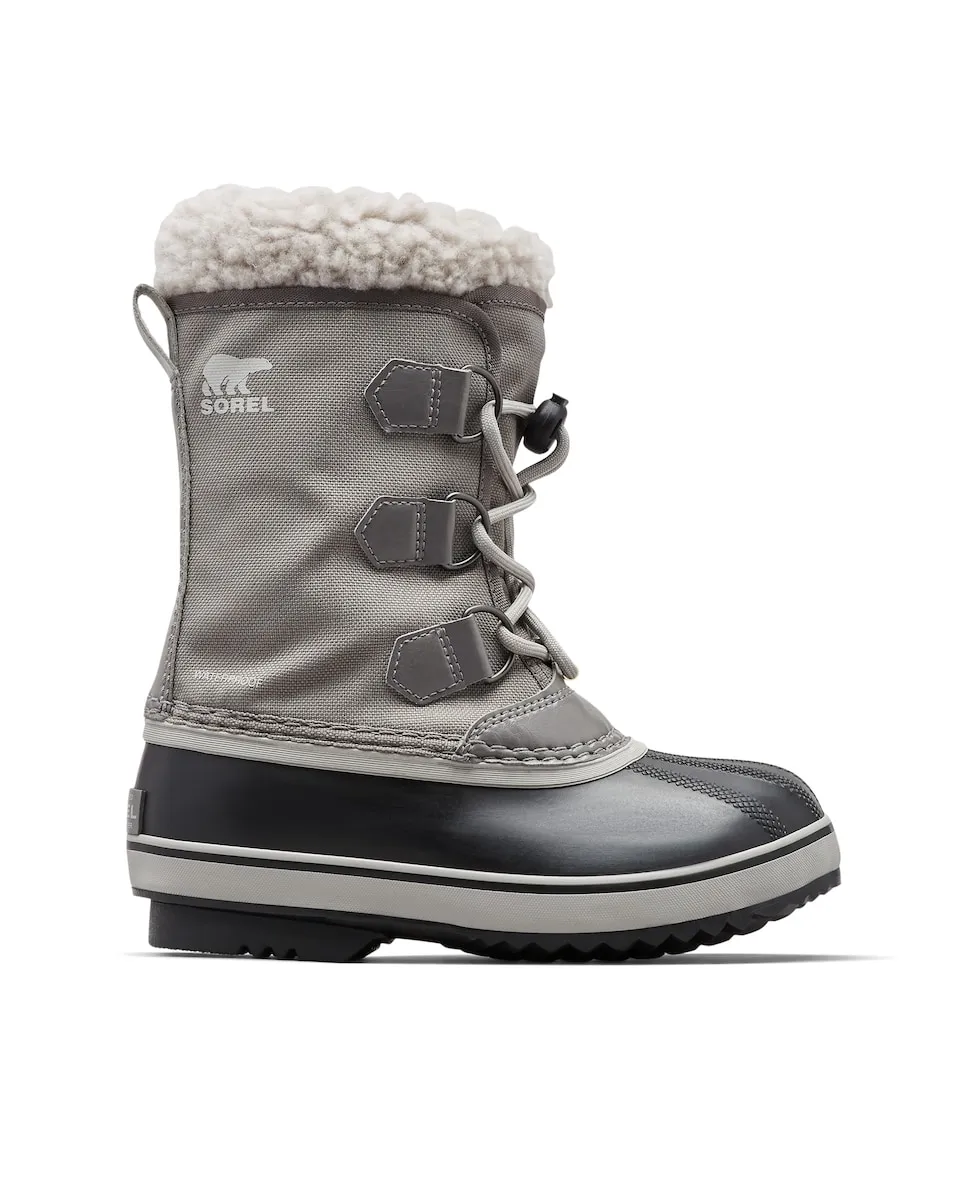 

Детские унисекс ботинки из ткани Sorel, серый