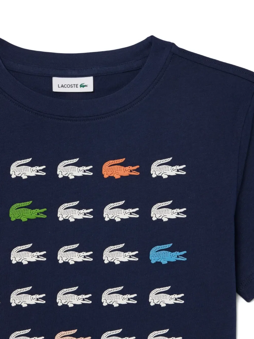 Футболка с логотипом Lacoste, синий — фото 3