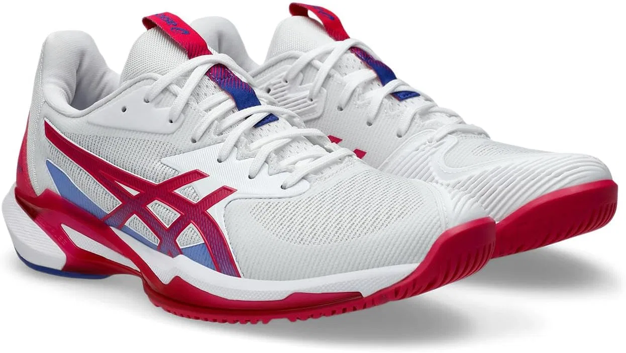 Кроссовки теннисные ASICS Solution Speed FlyteFoam 3, White Bright Rose