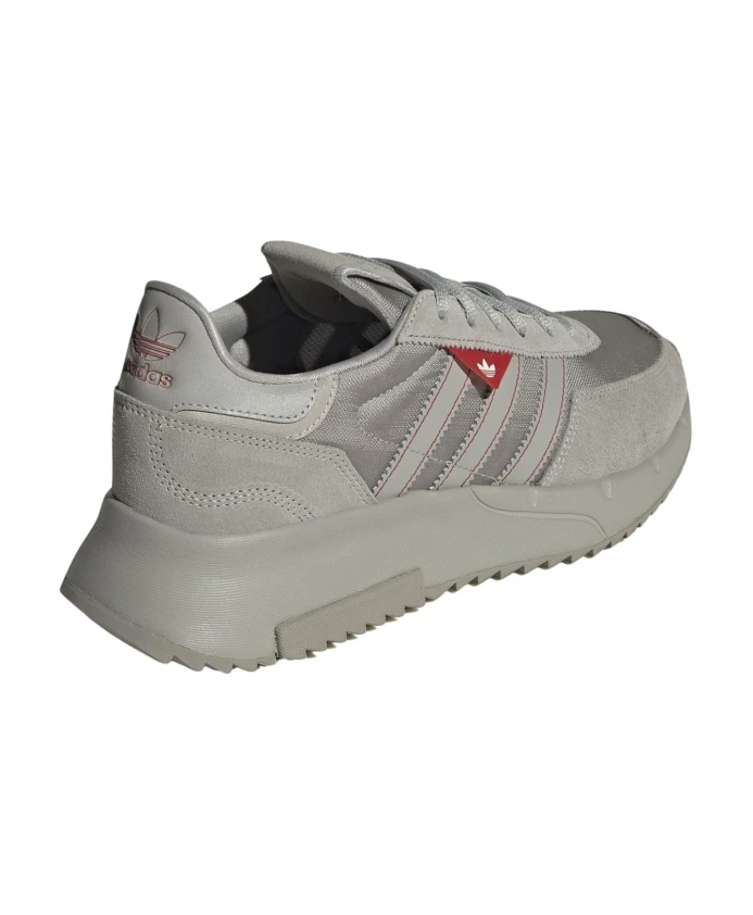 Серые технические кроссовки Adidas, серый — фото 3