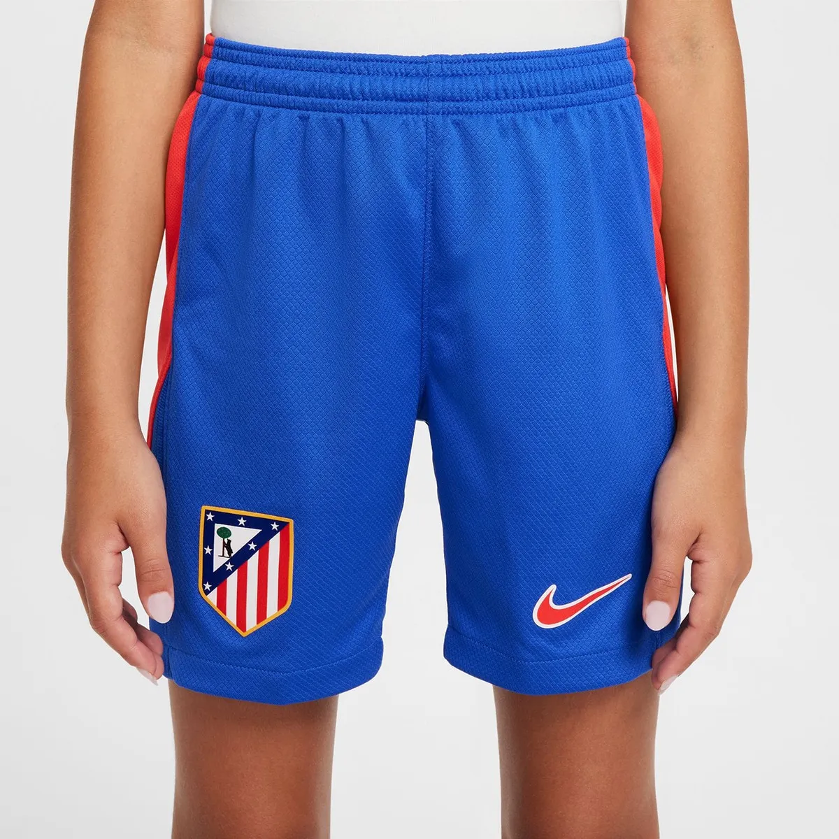 

Детские шорты для домашнего стадиона Nike Replica Atlético de Madrid 2024-2025, красный/белый