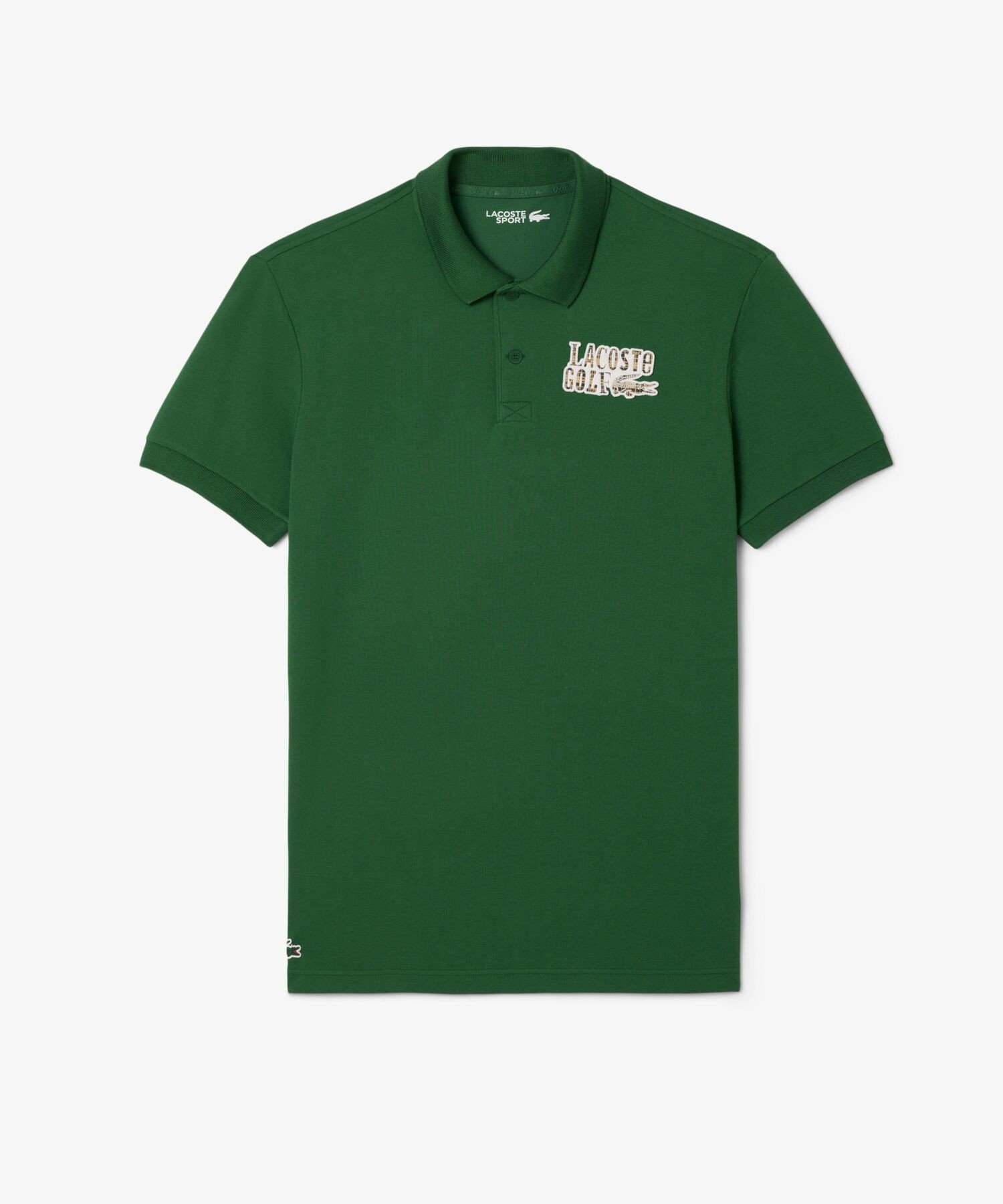 Футболка-поло Lacoste с нашивкой для гольфа Lacoste, green — фото 3