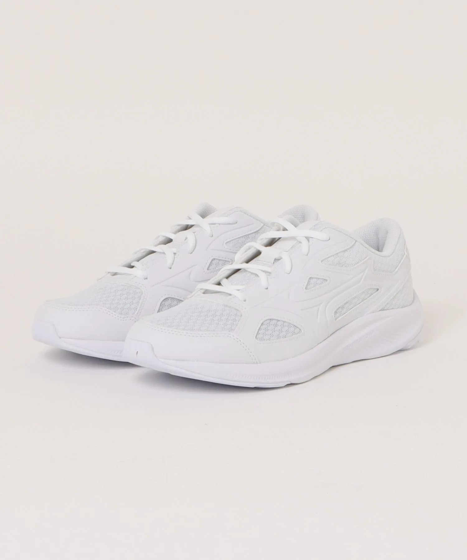 Мужские кроссовки Mizuno Tradroad 14 широкие 3E легкие белые