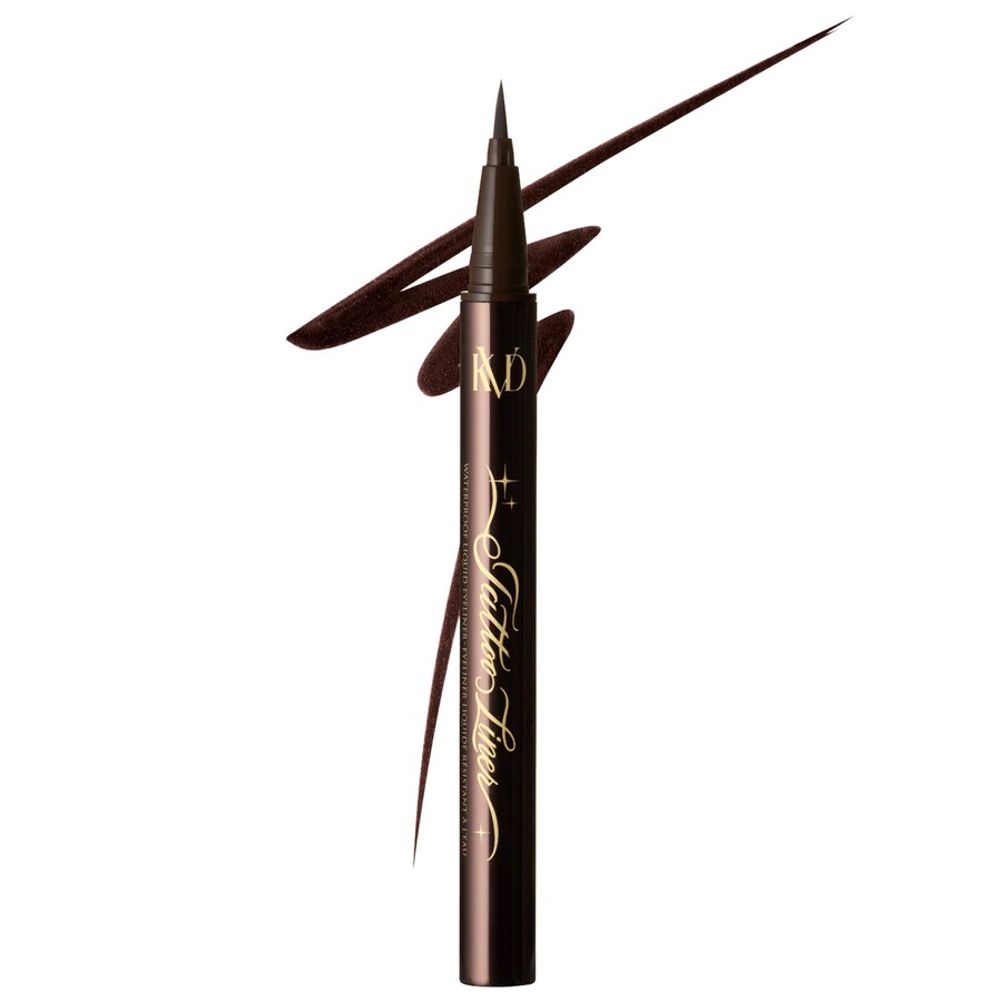 

Жидкая водостойкая подводка для глаз Tattoo Liner Vegan KVD Beauty, 0.019 oz /55 mL, Mad Max Brown