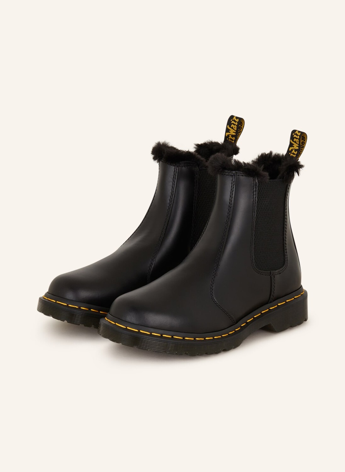 

Леонора челси ботинки Dr. Martens, черный
