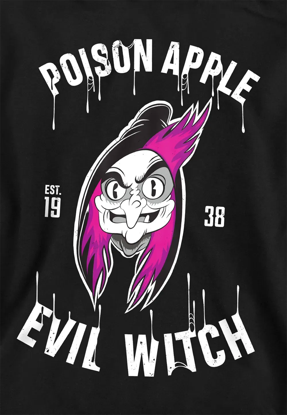 Детская худи Disney Snow White Poison Apple, черный, черный — фото 2