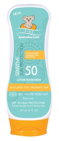 

Для детей Australian Gold SPF 50 Kids Sensitive Protection