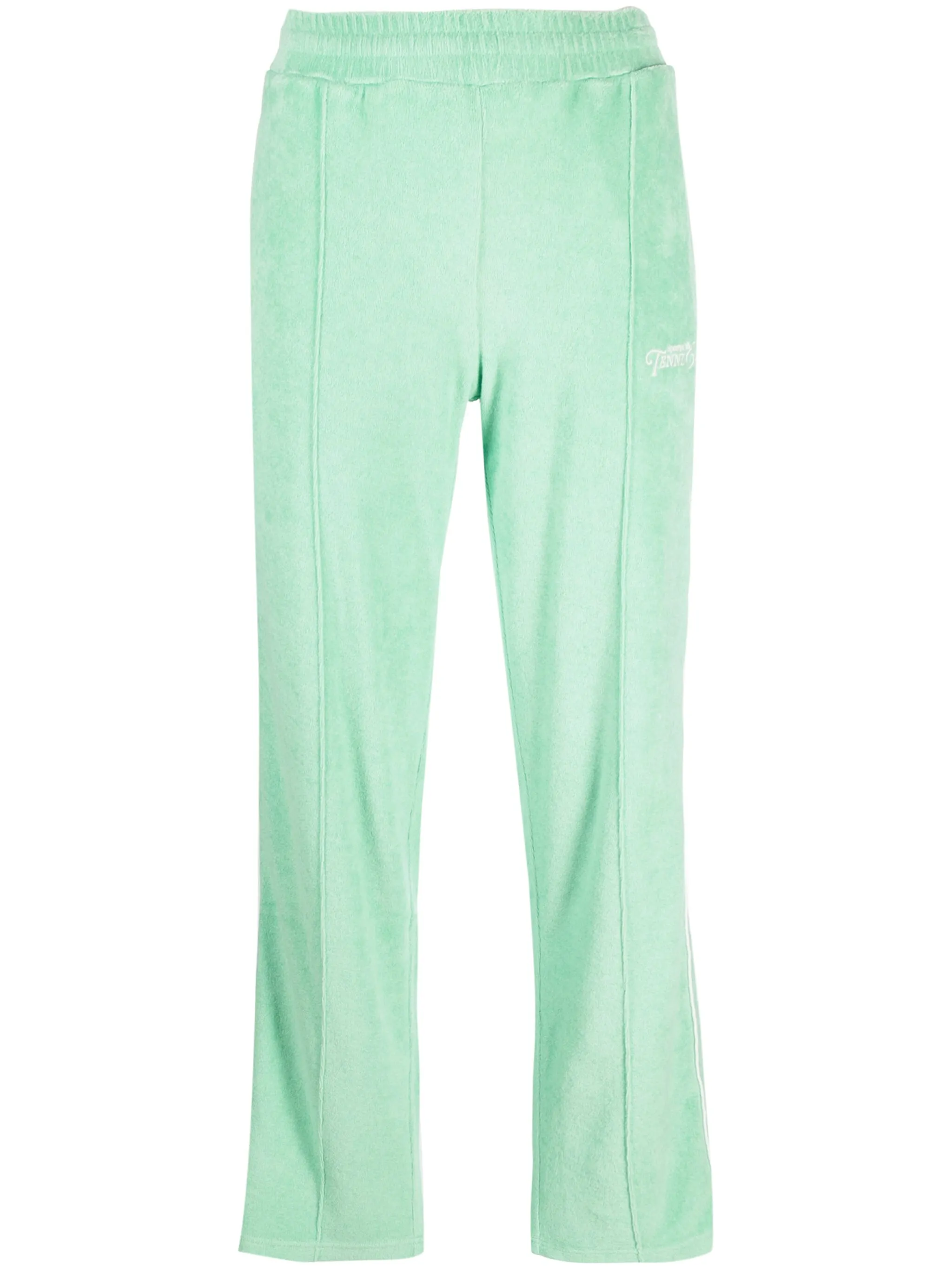 

Спортивные брюки New Serif с вышитым логотипом Sporty & Rich, зеленый