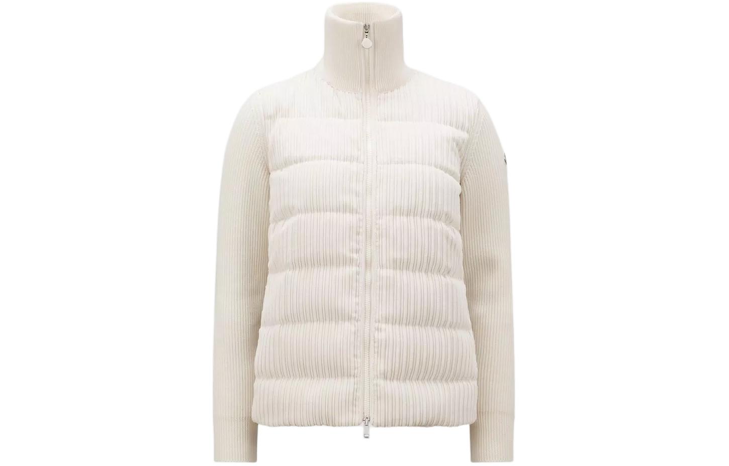 Moncler Трикотажная водолазка для женщин, белая, умеренная Others — фото 3
