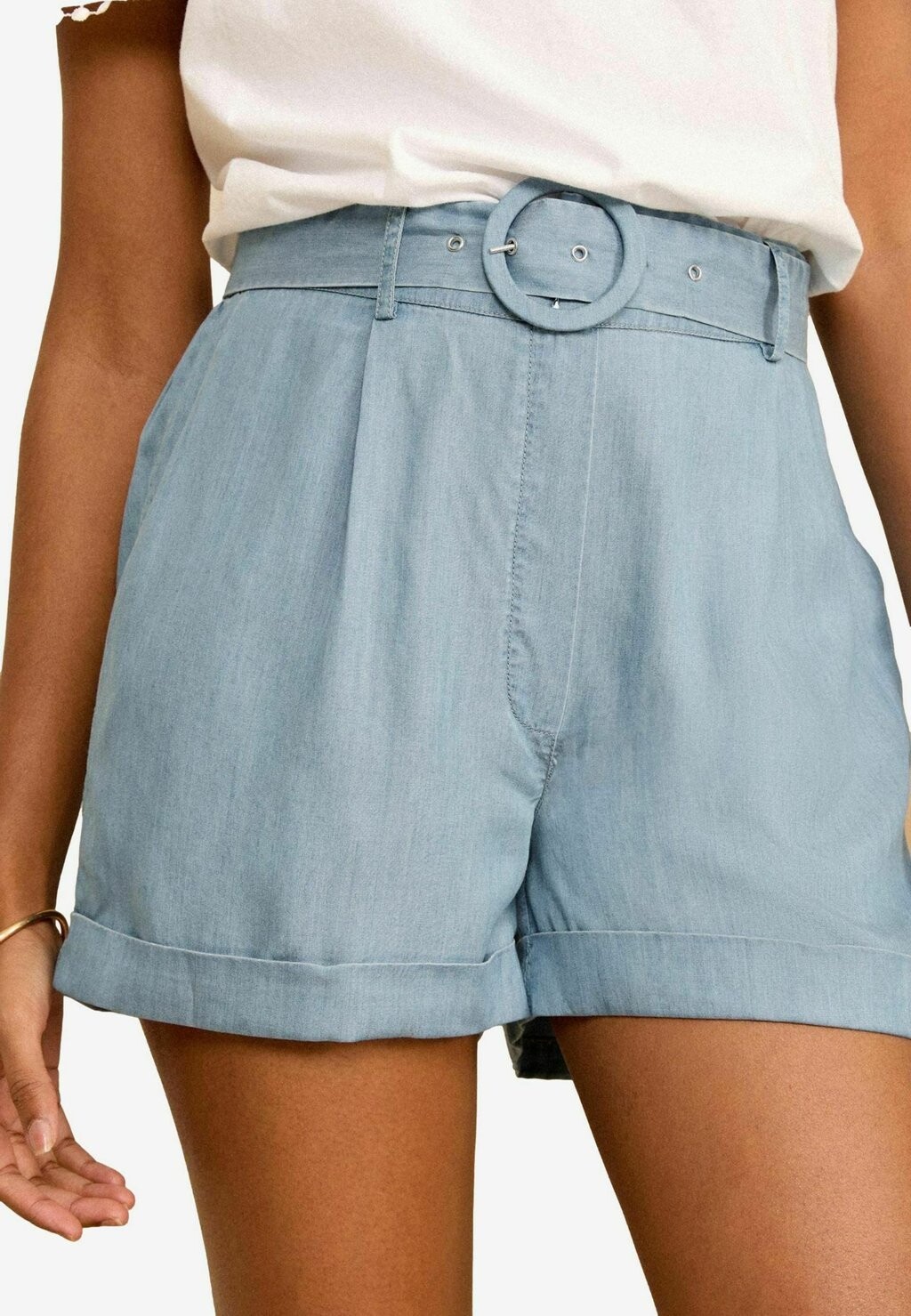 

Джинсовые шорты BELTED SHORTS REGULAR FIT Love & Roses, синий
