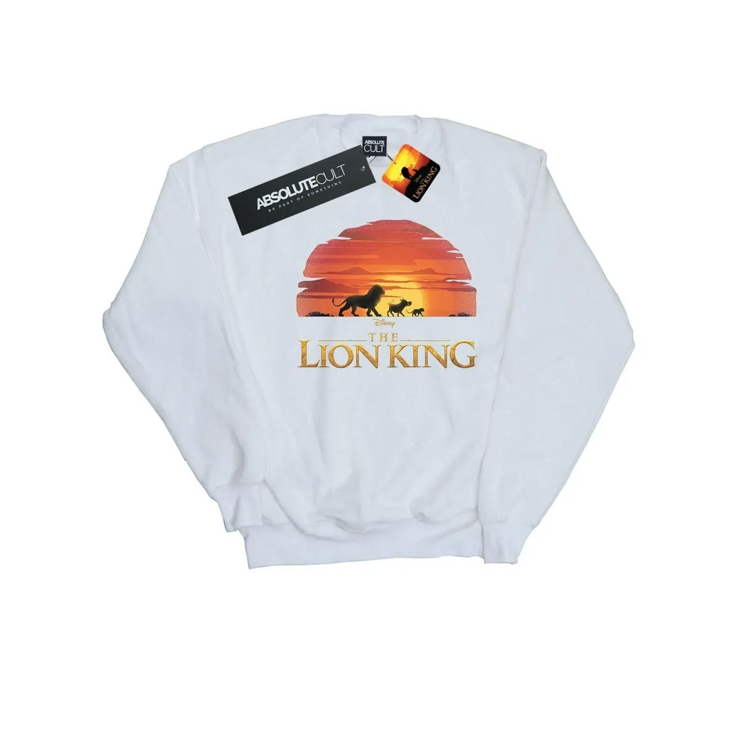 Детский свитшот с логотипом Disney Lion King, белый — фото 2