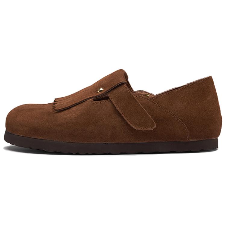 Повседневные женские туфли-лодочки из хлопка LE SAUNDA, Caramel Brown Brs