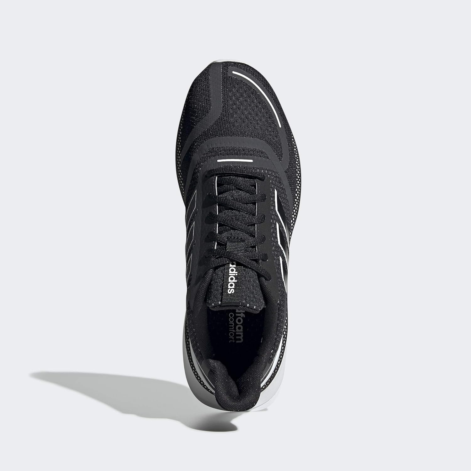 Мужские беговые кроссовки Adidas Nova, белый/черный — фото 4
