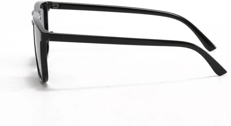 

Модные овальные солнцезащитные очки для женщин с двойной перемычкой, большие, конфетного цвета, защита от УФ-излучения UV400 HPIRME, Black Marble Pattern