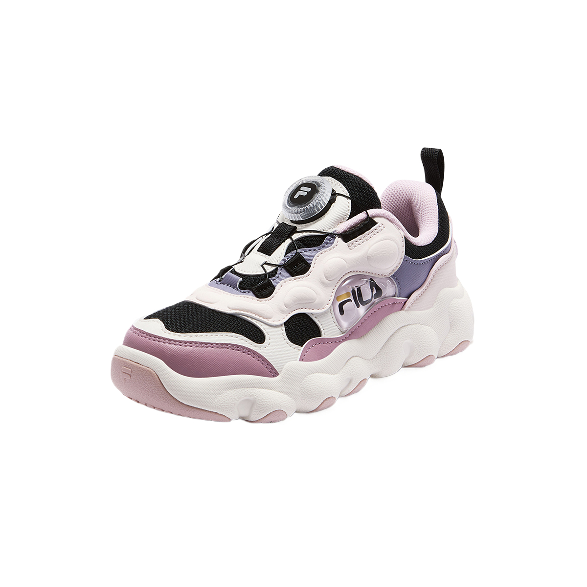 FILA KIDS Детские баскетбольные кроссовки с противоскользящей подошвой Black/Subtle Pink Southern Edition для подростков — фото 4