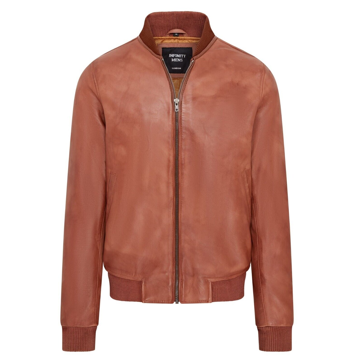 

Университетский бомбер ma 1 из мягкой кожи Infinity Leather, коричневый