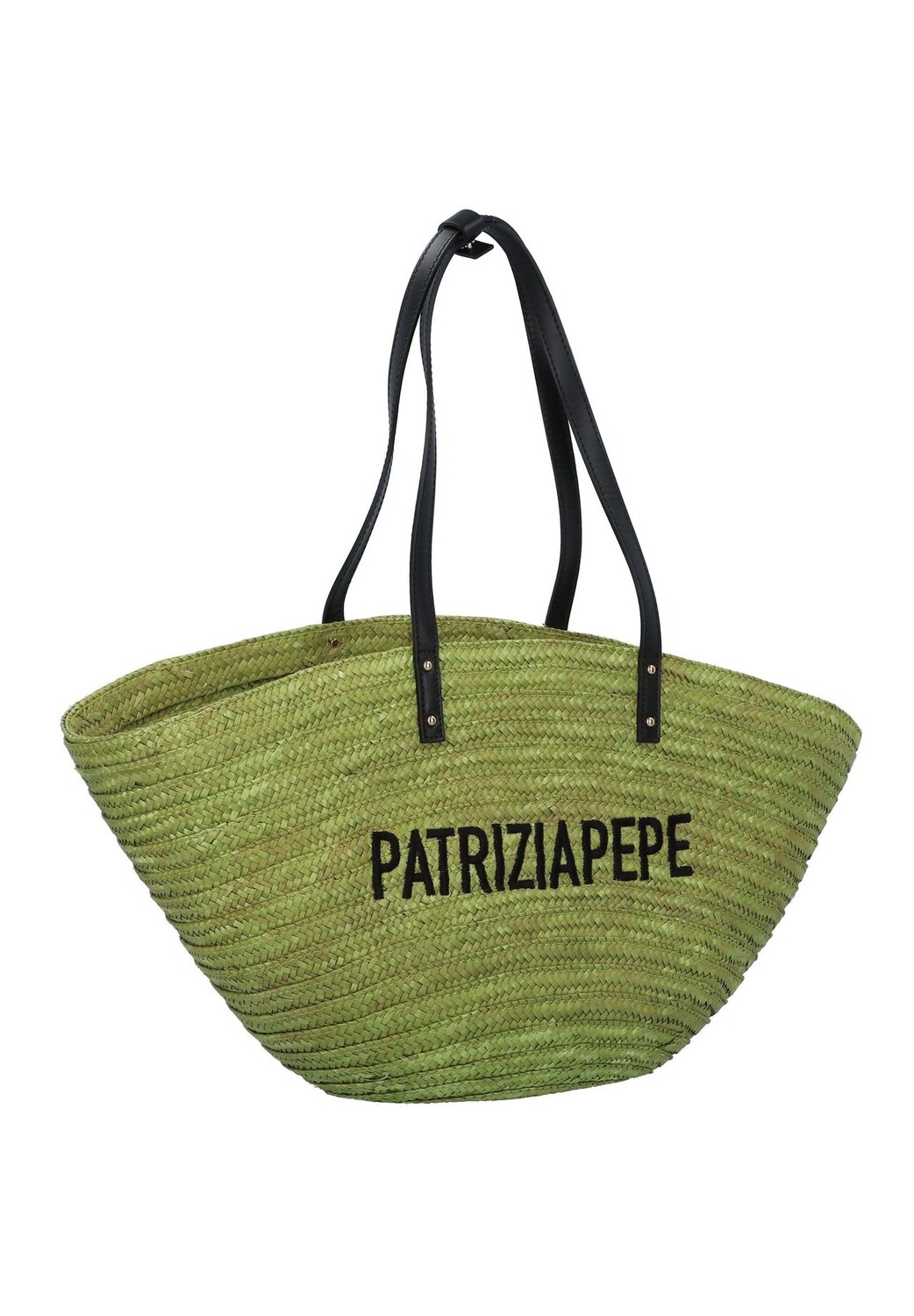 Соломенная сумка-шоппер Summer 40 см PATRIZIA PEPE, цвет Lime