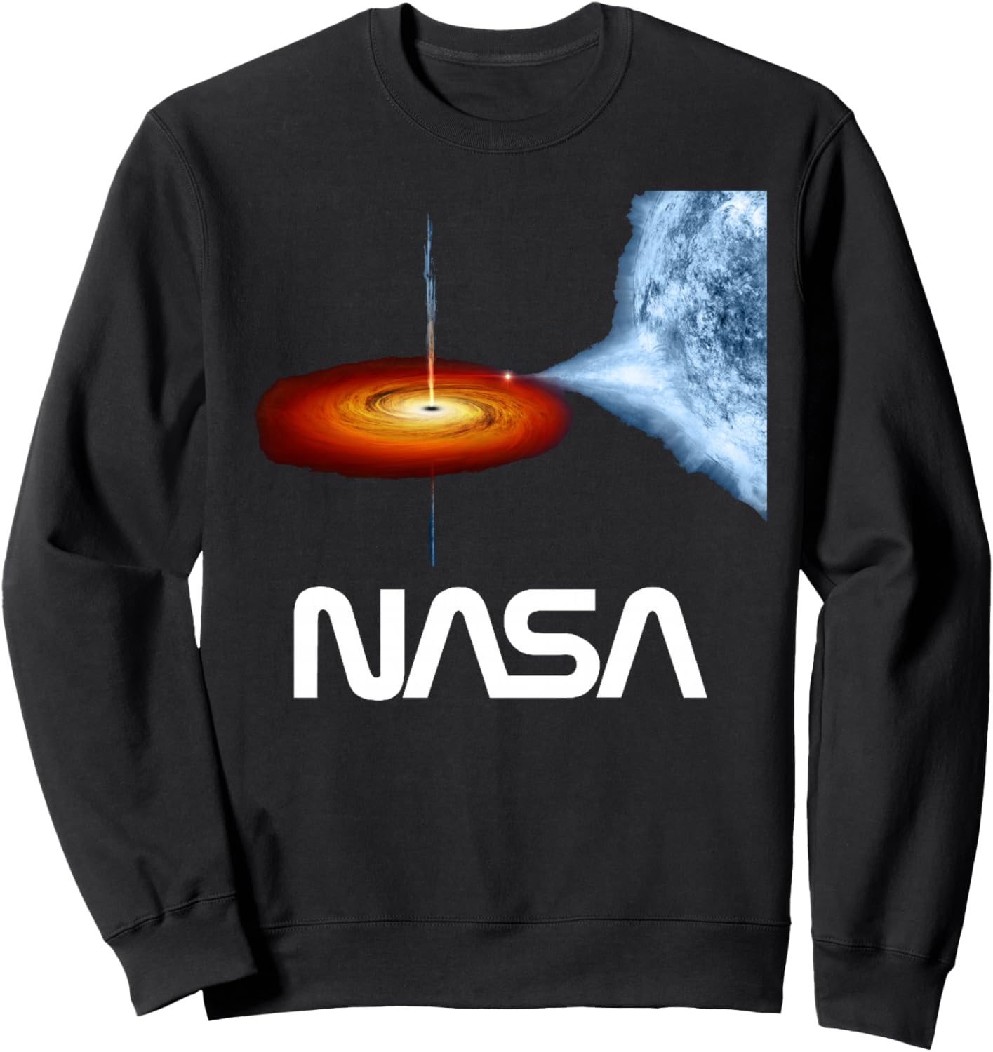 

Официально лицензированная толстовка NASA с изображением черной дыры Лебедя, черная Mathware, Черный, Официально лицензированная толстовка NASA с изображением черной дыры Лебедя, черная Mathware