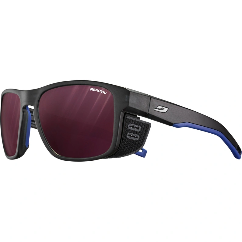 

Спортивные очки Shield M Reactiv 0-4 высокой контрастности Julbo, schwarz-weiss-blau