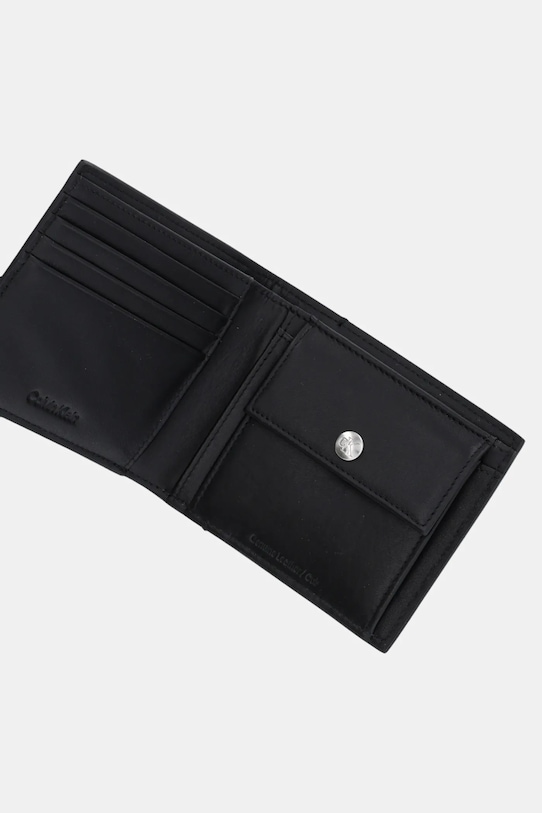 

Кожаный кошелек Calvin Klein, черный