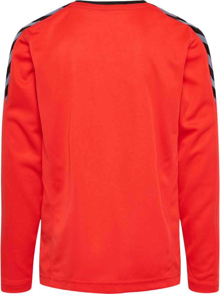 Hummel Футболка Hmlauthentic детская огненно-красного цвета — фото 2