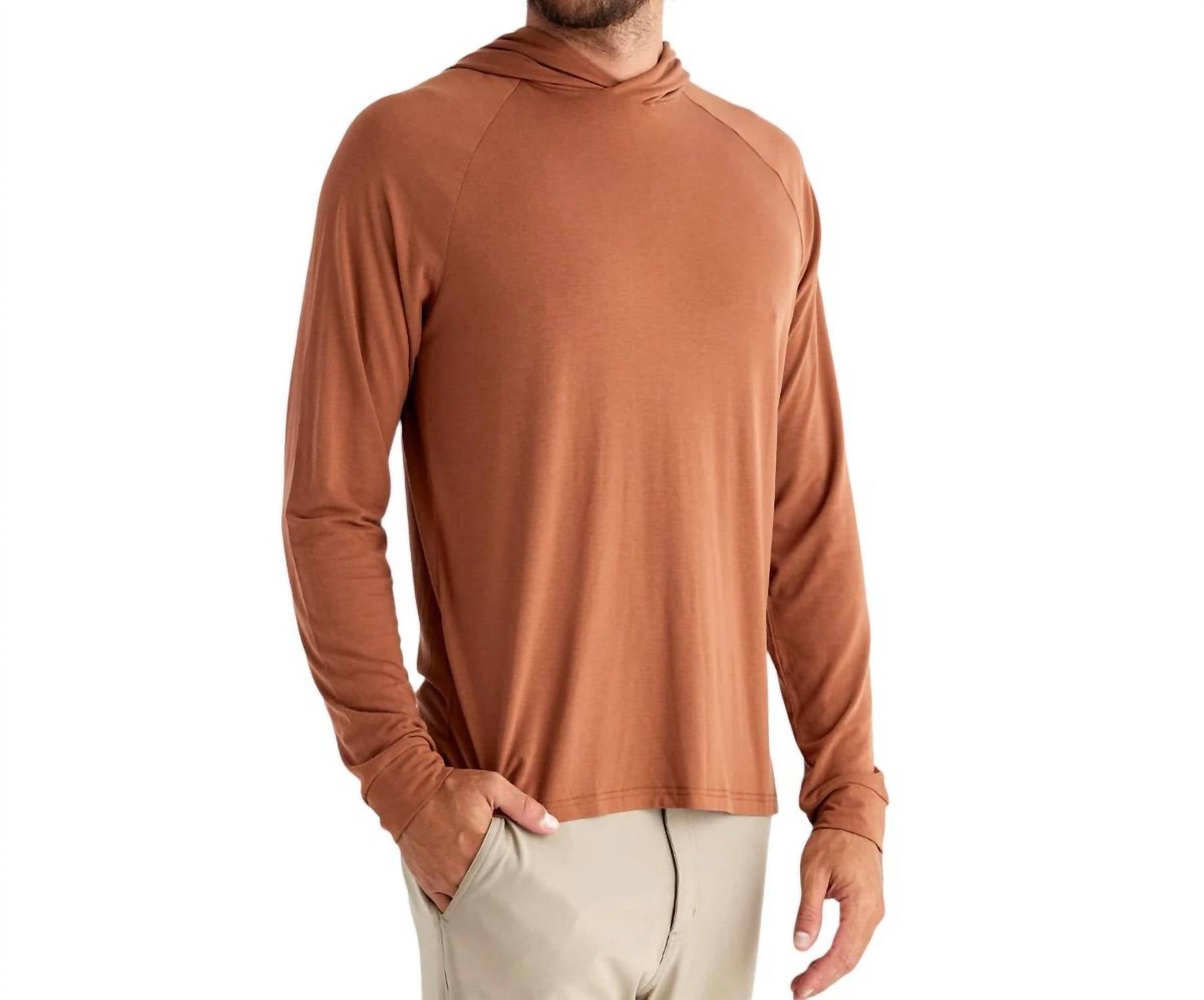 

Толстовка Bamboo Flex в цвете Desert Sand Red FREE FLY