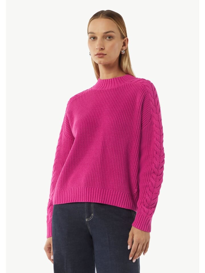 

Пуловер comma CI Strickpullover langarm, розовый