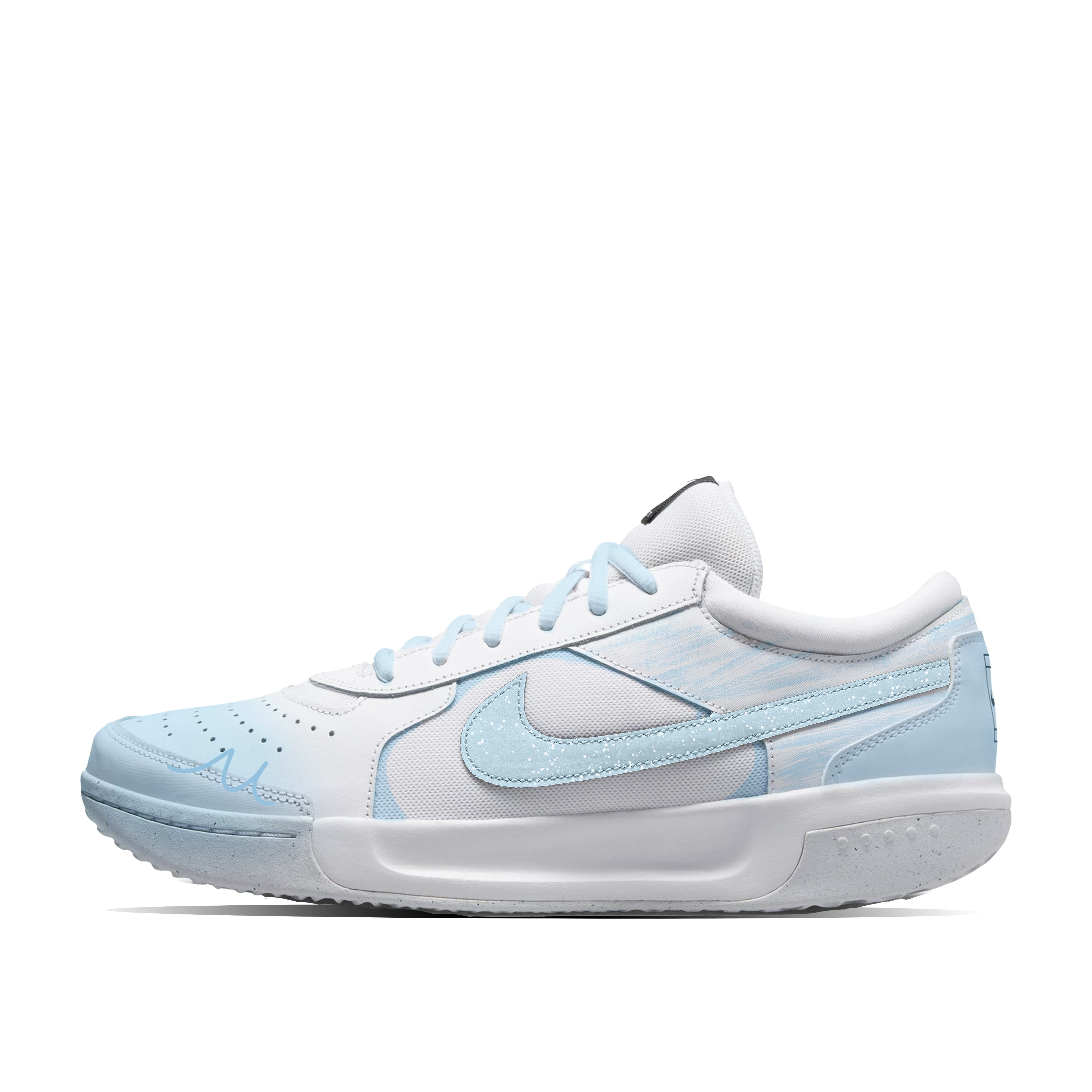 

Nike Теннисные кроссовки Court Lite 3 Blue Trace Cushioning Low Top, мужские, сине-белые