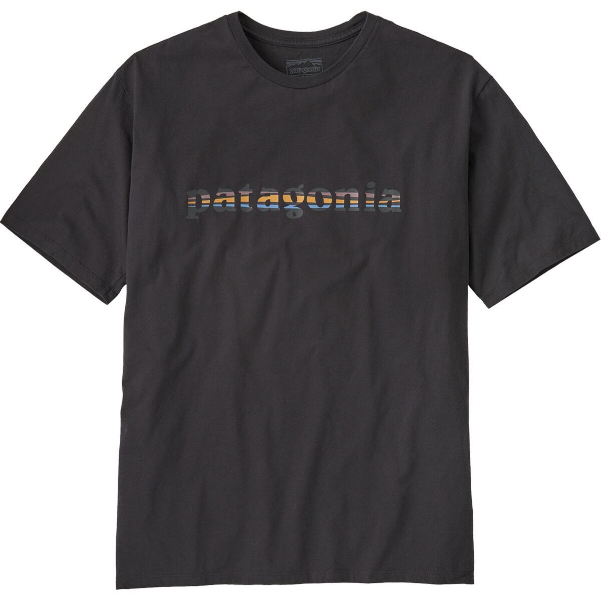 

Футболка органическая с логотипом 73 text Patagonia, черный