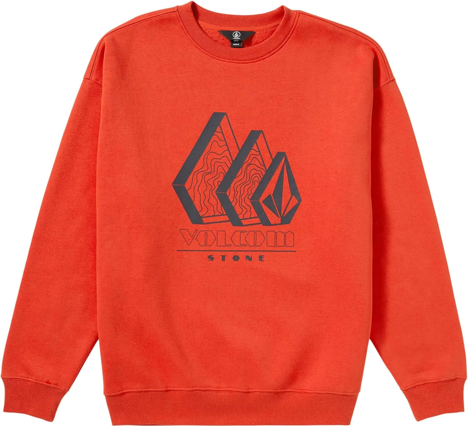 

Volcom мужская толстовка Roundabout Crew 2 Fleece