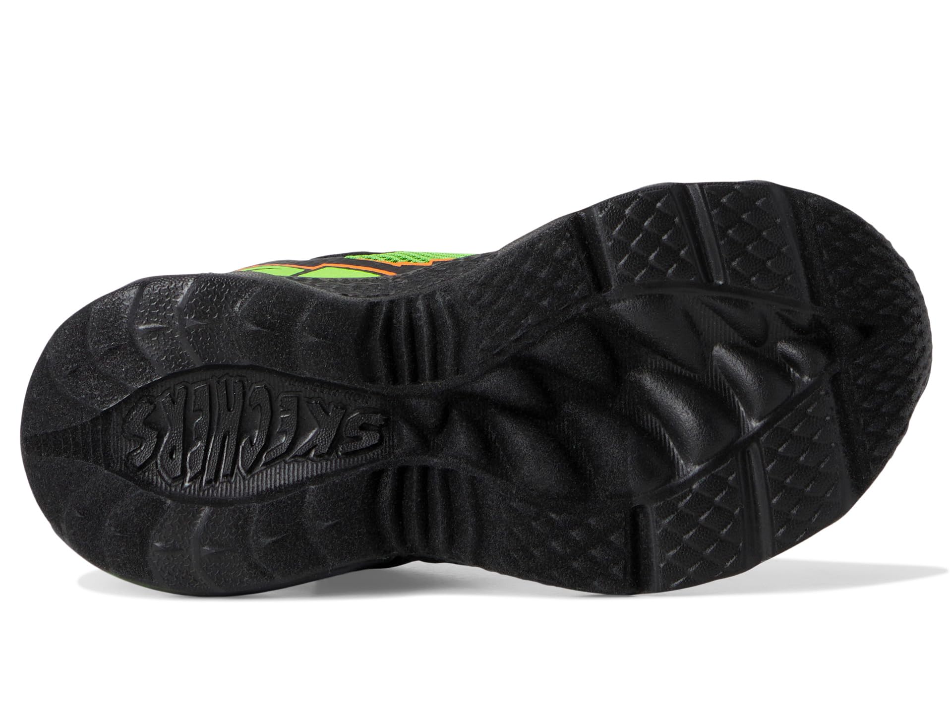 Кроссовки SKECHERS KIDS Creature-Crawlers 402120L, Black/Lime — фото 3